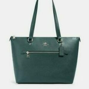 NWT Coach Gallery Tote  Dark Ivy